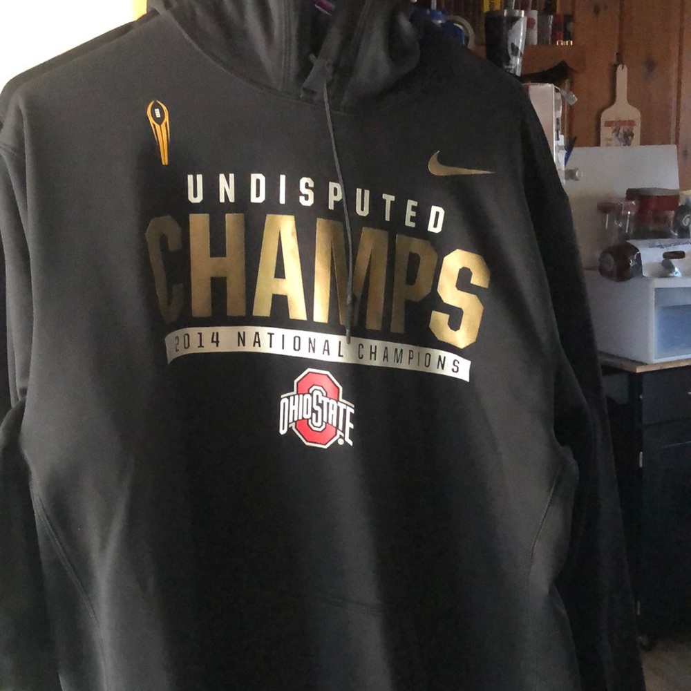 Nike thermal fit buckeyes national championship hoodie
